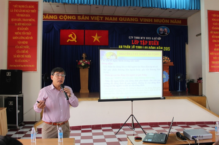 Sở lao động Tập huấn an toàn vệ sinh lao động 2015
